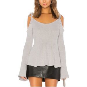 Cupcakes and Cashmere Keryn Cold Shoulder Sweater